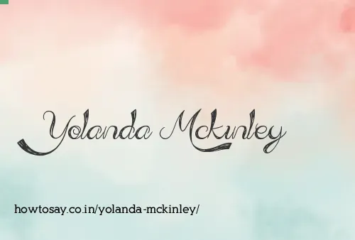 Yolanda Mckinley