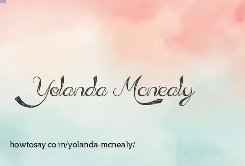 Yolanda Mcnealy