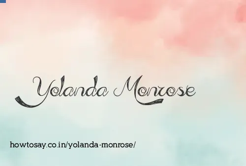 Yolanda Monrose