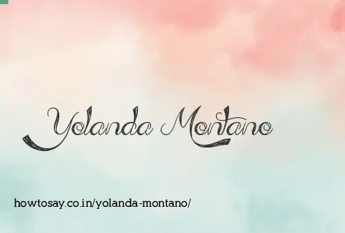 Yolanda Montano