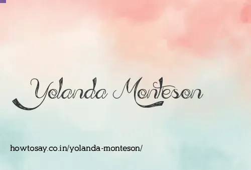 Yolanda Monteson