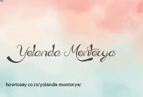 Yolanda Montorya