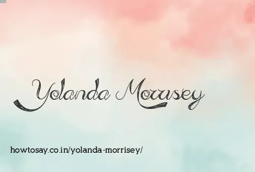 Yolanda Morrisey