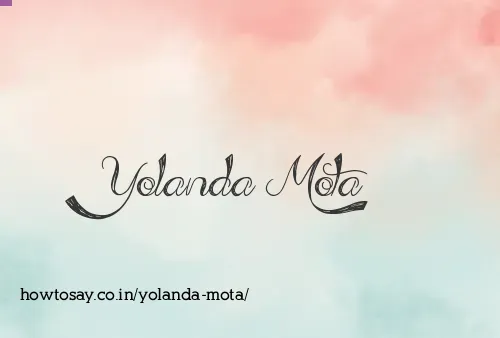 Yolanda Mota