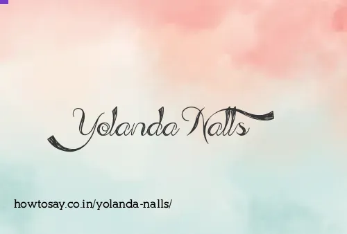 Yolanda Nalls
