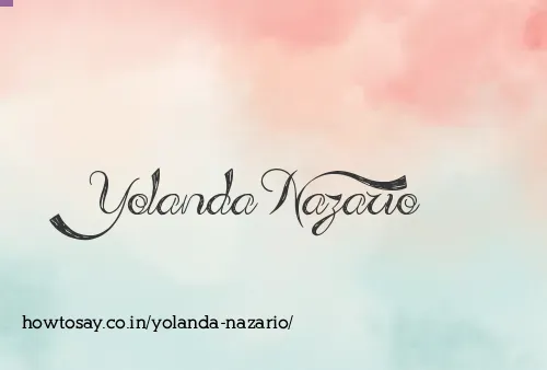 Yolanda Nazario