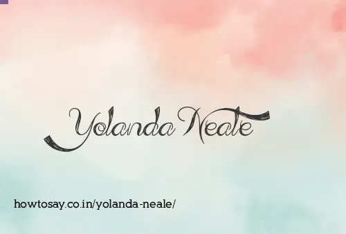 Yolanda Neale