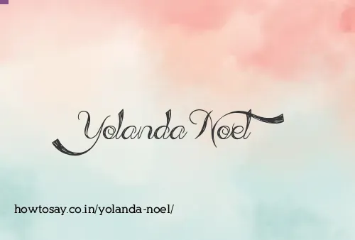 Yolanda Noel