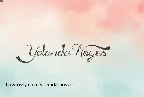 Yolanda Noyes