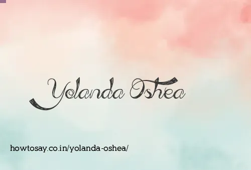 Yolanda Oshea