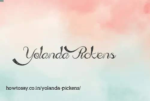 Yolanda Pickens