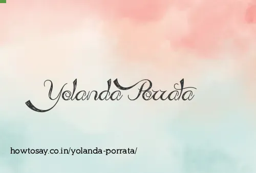 Yolanda Porrata