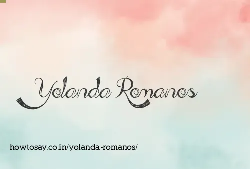 Yolanda Romanos