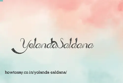 Yolanda Saldana