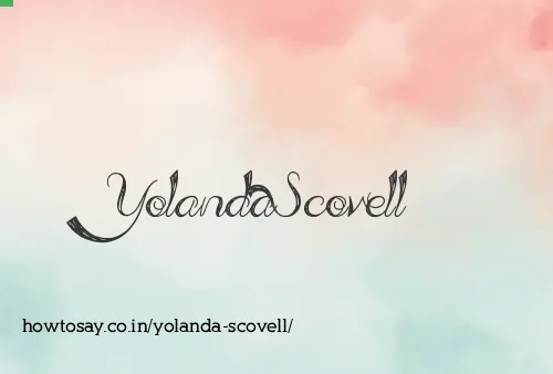 Yolanda Scovell
