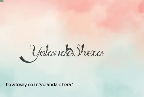 Yolanda Shera