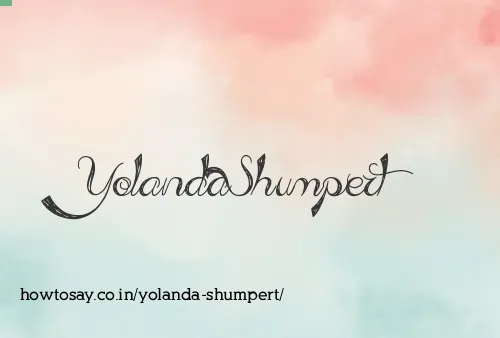 Yolanda Shumpert
