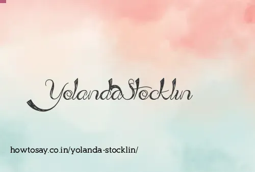 Yolanda Stocklin