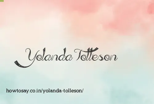 Yolanda Tolleson