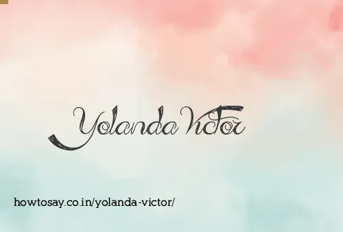 Yolanda Victor