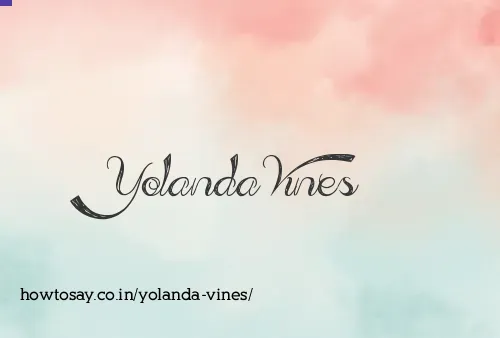 Yolanda Vines