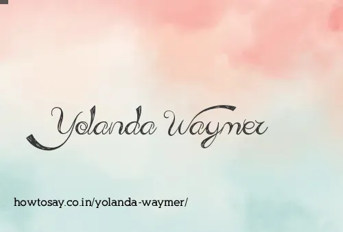 Yolanda Waymer