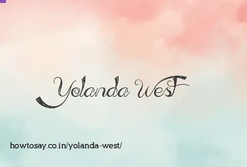 Yolanda West