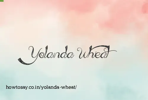 Yolanda Wheat