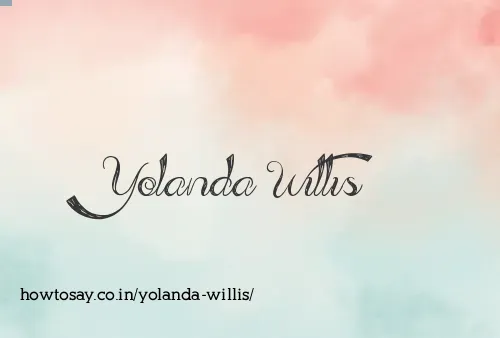 Yolanda Willis