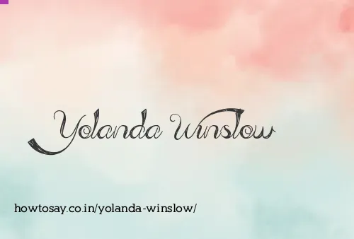 Yolanda Winslow