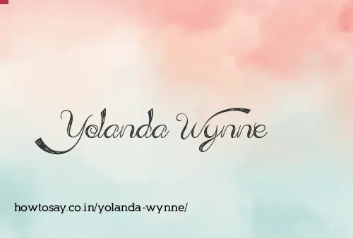 Yolanda Wynne