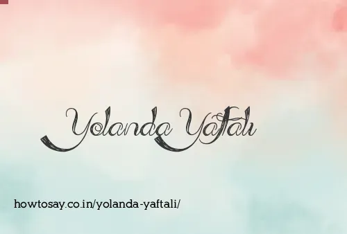 Yolanda Yaftali