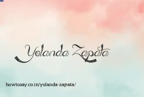 Yolanda Zapata