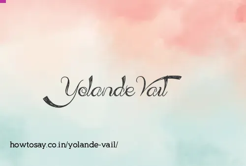 Yolande Vail