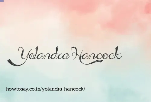 Yolandra Hancock