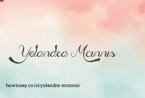 Yolandra Mcinnis