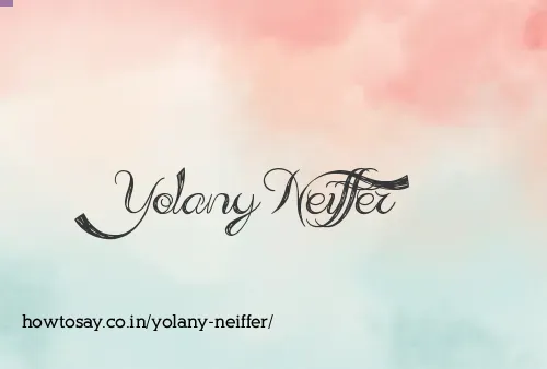 Yolany Neiffer