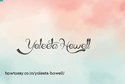 Yoleeta Howell