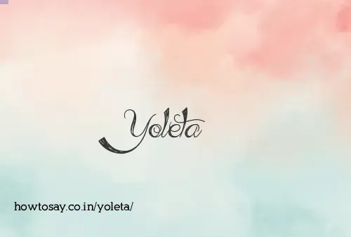 Yoleta