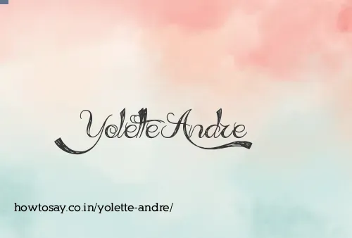 Yolette Andre