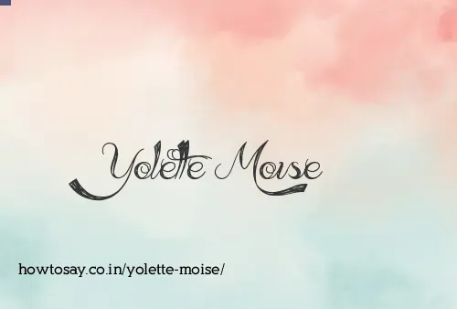 Yolette Moise