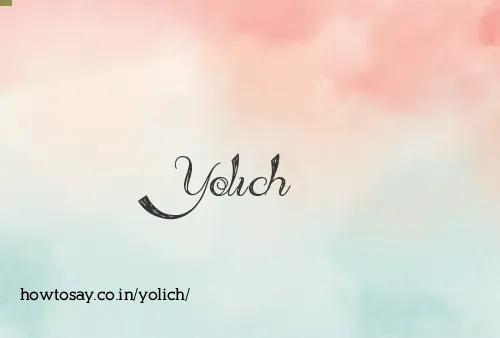 Yolich