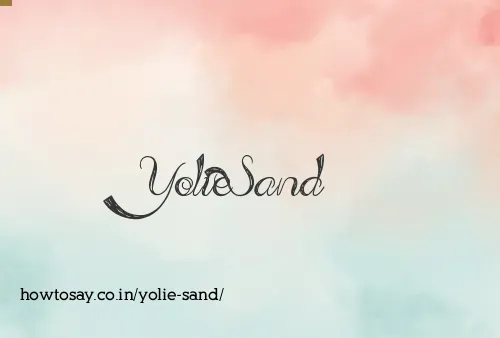 Yolie Sand