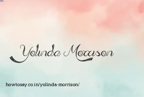 Yolinda Morrison