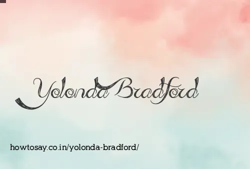 Yolonda Bradford