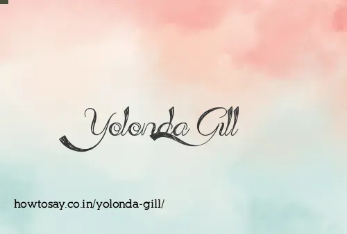 Yolonda Gill
