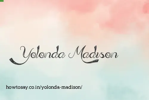 Yolonda Madison
