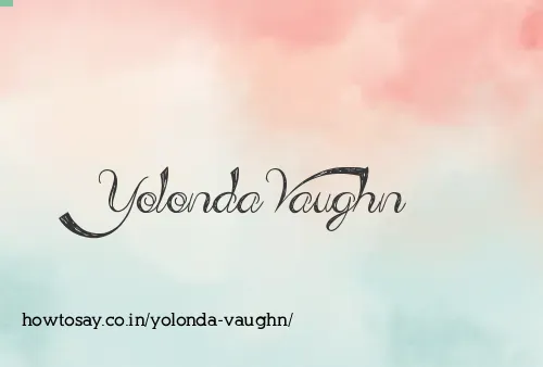 Yolonda Vaughn