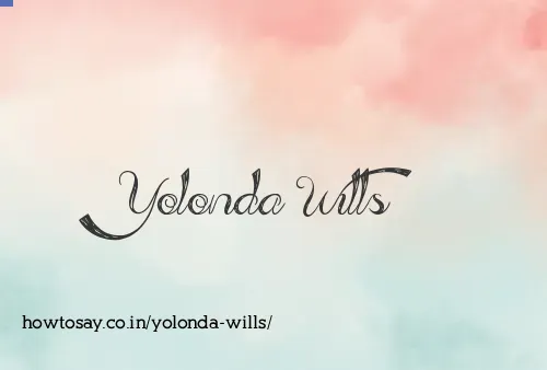 Yolonda Wills