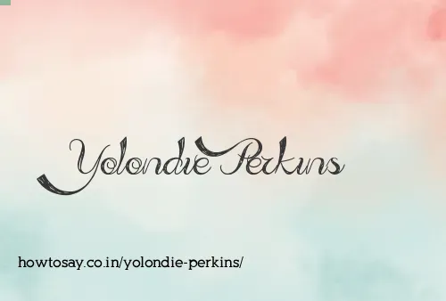 Yolondie Perkins